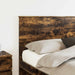 Tăblie cap cu headboard Stejar fumuriu 160 cm Lemn compozit - WALTI WALTI