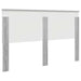 Tăblie cap cu headboard Gri Sonoma 160 cm Lemn compozit - WALTI WALTI