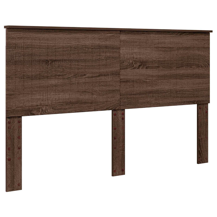 Tăblie cap cu headboard Stejar închis 160 cm Lemn compozit - WALTI WALTI
