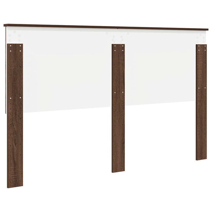 Tăblie cap cu headboard Stejar închis 160 cm Lemn compozit - WALTI WALTI