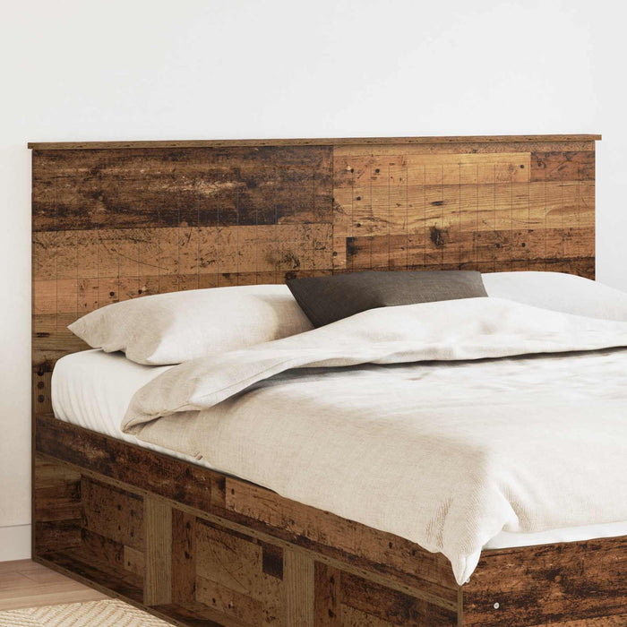 Tăblie cap cu headboard Lemn Vechi 160 cm Lemn compozit - WALTI WALTI