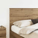 Tăblie cap cu headboard Stejar Artizanal 160 cm Lemn compozit - WALTI WALTI