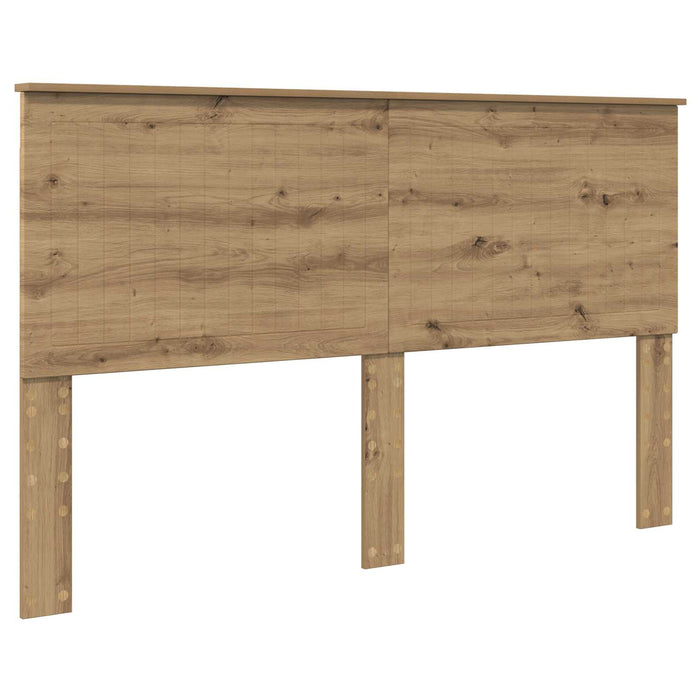 Tăblie cap cu headboard Stejar Artizanal 160 cm Lemn compozit - WALTI WALTI