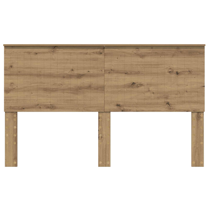 Tăblie cap cu headboard Stejar Artizanal 160 cm Lemn compozit - WALTI WALTI