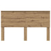Tăblie cap cu headboard Stejar Artizanal 160 cm Lemn compozit - WALTI WALTI