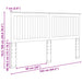 Tăblie cap cu headboard Stejar Artizanal 160 cm Lemn compozit - WALTI WALTI