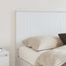Tăblie cap cu headboard Alb 150 cm Lemn compozit - WALTI WALTI