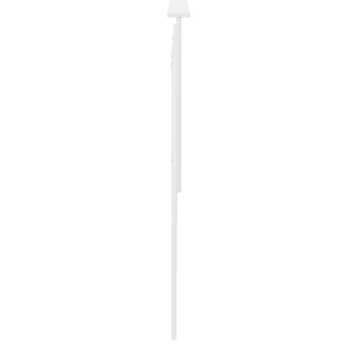 Tăblie cap cu headboard Alb 150 cm Lemn compozit - WALTI WALTI