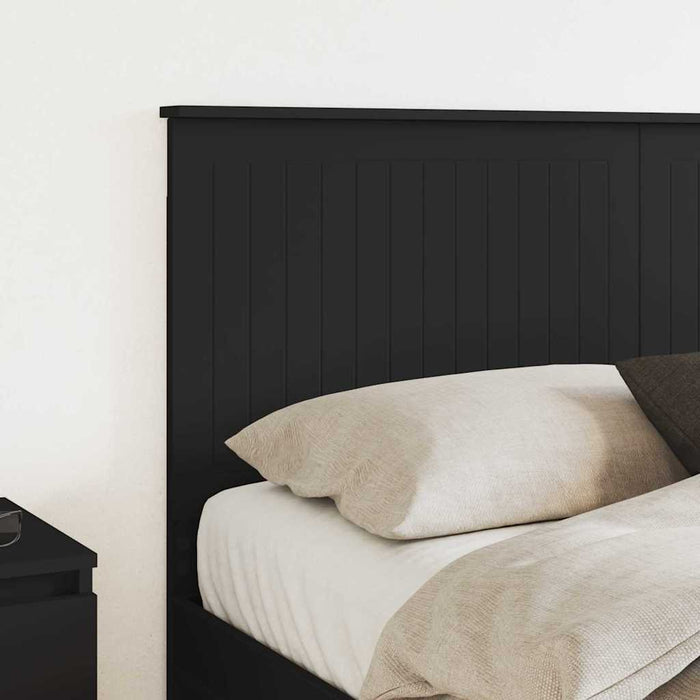 Tăblie cap cu headboard Stejar Negru 150 cm Lemn compozit - WALTI WALTI