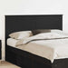 Tăblie cap cu headboard Stejar Negru 150 cm Lemn compozit - WALTI WALTI