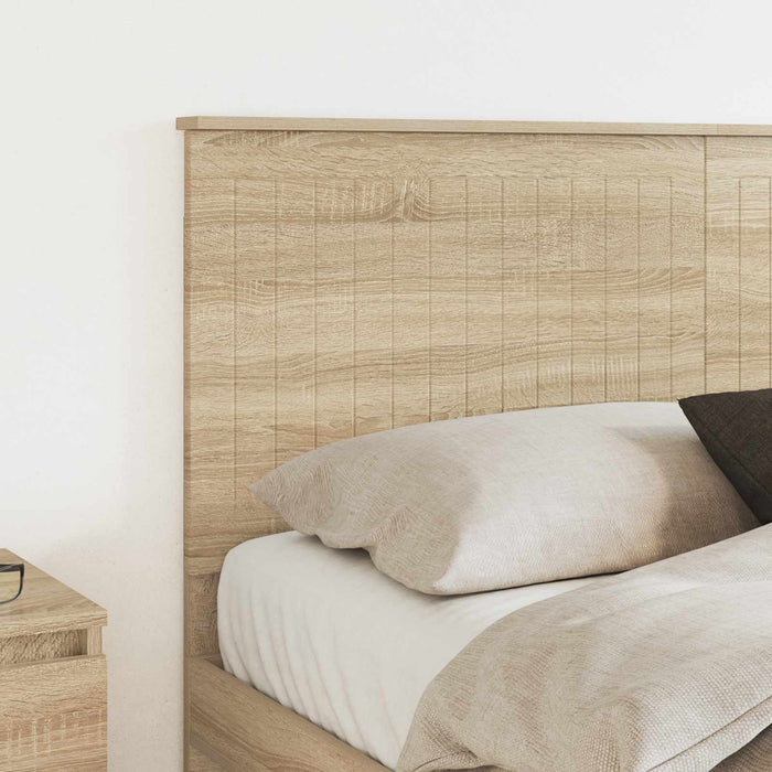 Tăblie cap cu headboard Stejar Sonoma 150 cm Lemn compozit - WALTI WALTI