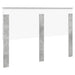 Tăblie cap cu headboard Gri din beton 150 cm Lemn compozit - WALTI WALTI