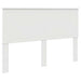 Tăblie cap cu headboard Alb Lucios 150 cm Lemn compozit - WALTI WALTI