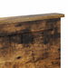 Tăblie cap cu headboard Stejar fumuriu 150 cm Lemn compozit - WALTI WALTI