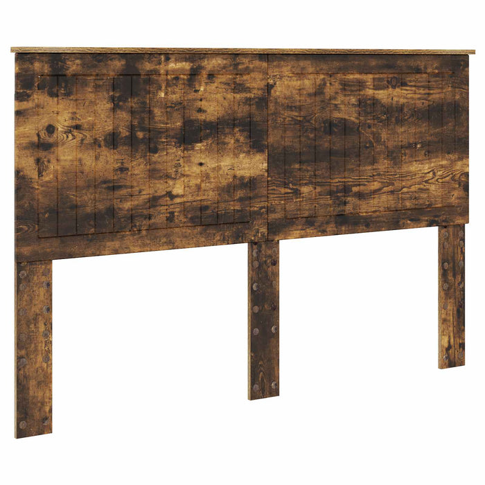 Tăblie cap cu headboard Stejar fumuriu 150 cm Lemn compozit - WALTI WALTI