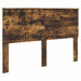 Tăblie cap cu headboard Stejar fumuriu 150 cm Lemn compozit - WALTI WALTI