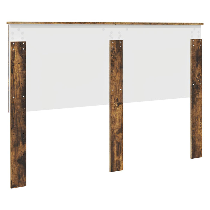 Tăblie cap cu headboard Stejar fumuriu 150 cm Lemn compozit - WALTI WALTI