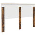 Tăblie cap cu headboard Stejar fumuriu 150 cm Lemn compozit - WALTI WALTI