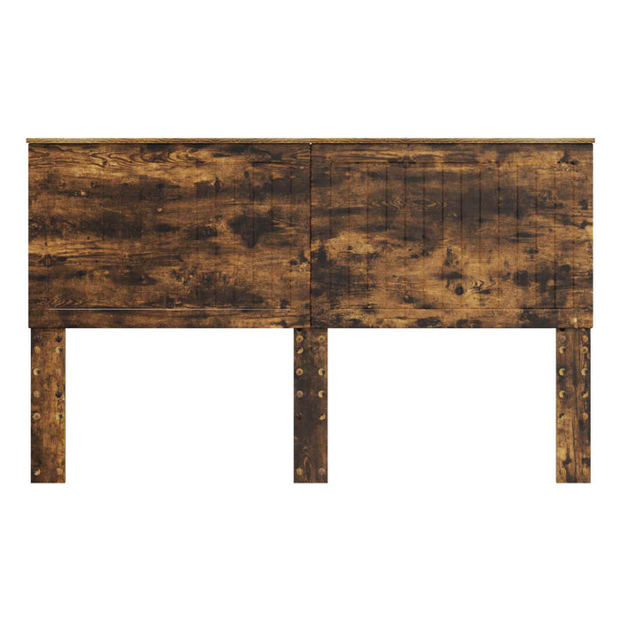 Tăblie cap cu headboard Stejar fumuriu 150 cm Lemn compozit - WALTI WALTI
