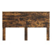 Tăblie cap cu headboard Stejar fumuriu 150 cm Lemn compozit - WALTI WALTI