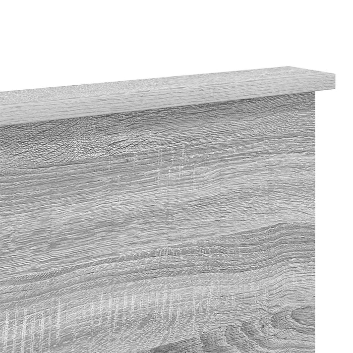 Tăblie cap cu headboard Gri Sonoma 150 cm Lemn compozit - WALTI WALTI