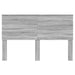 Tăblie cap cu headboard Gri Sonoma 150 cm Lemn compozit - WALTI WALTI