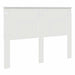 Tăblie cap cu headboard Alb 140 cm Lemn compozit - WALTI WALTI