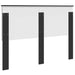 Tăblie cap cu headboard Stejar Negru 140 cm Lemn compozit - WALTI WALTI