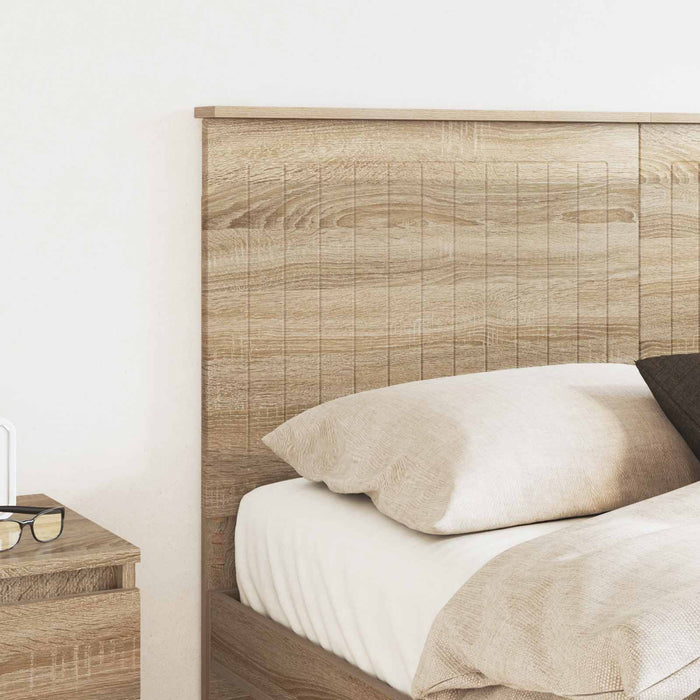 Tăblie cap cu headboard Stejar Sonoma 140 cm Lemn compozit - WALTI WALTI