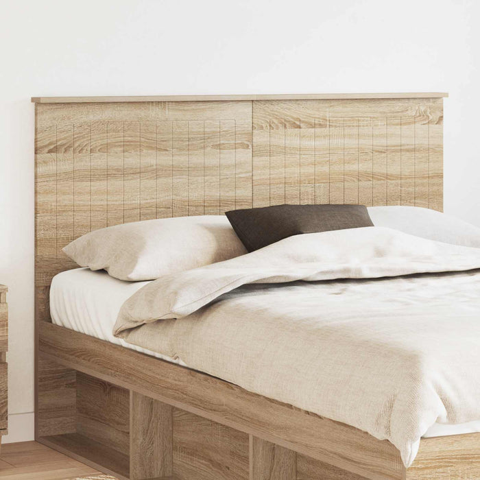 Tăblie cap cu headboard Stejar Sonoma 140 cm Lemn compozit - WALTI WALTI