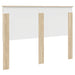 Tăblie cap cu headboard Stejar Sonoma 140 cm Lemn compozit - WALTI WALTI