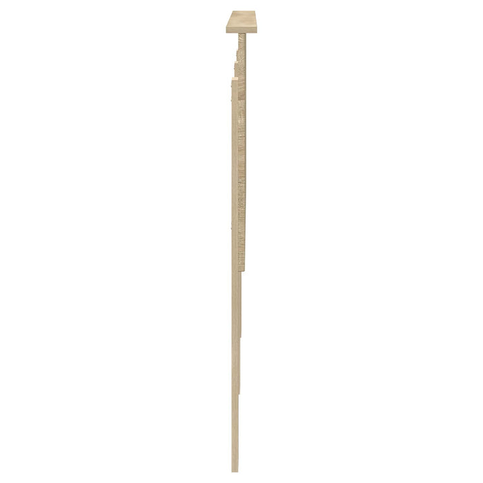 Tăblie cap cu headboard Stejar Sonoma 140 cm Lemn compozit - WALTI WALTI