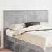 Tăblie cap cu headboard Gri din beton 140 cm Lemn compozit - WALTI WALTI