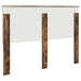 Tăblie cap cu headboard Stejar fumuriu 140 cm Lemn compozit - WALTI WALTI