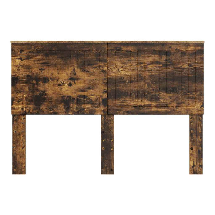 Tăblie cap cu headboard Stejar fumuriu 140 cm Lemn compozit - WALTI WALTI