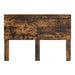Tăblie cap cu headboard Stejar fumuriu 140 cm Lemn compozit - WALTI WALTI
