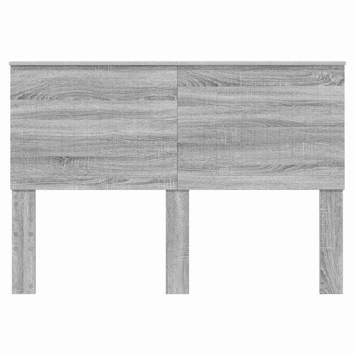 Tăblie cap cu headboard Gri Sonoma 140 cm Lemn compozit - WALTI WALTI