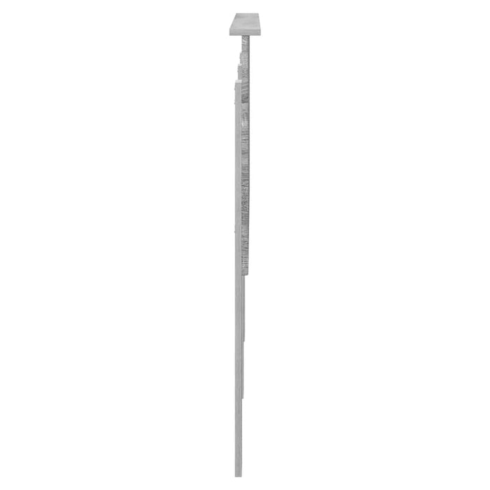 Tăblie cap cu headboard Gri Sonoma 140 cm Lemn compozit - WALTI WALTI