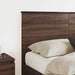 Tăblie cap cu headboard Stejar închis 140 cm Lemn compozit - WALTI WALTI