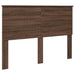 Tăblie cap cu headboard Stejar închis 140 cm Lemn compozit - WALTI WALTI