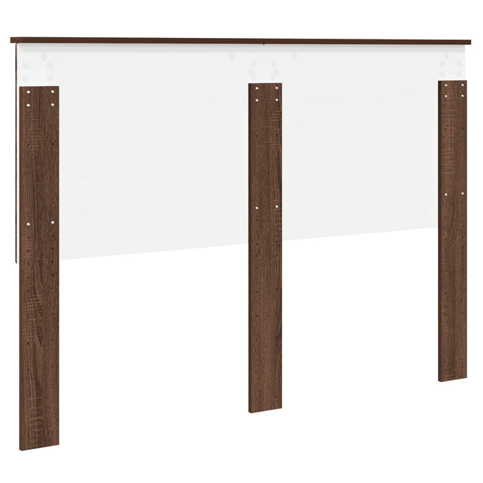 Tăblie cap cu headboard Stejar închis 140 cm Lemn compozit - WALTI WALTI