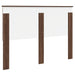 Tăblie cap cu headboard Stejar închis 140 cm Lemn compozit - WALTI WALTI