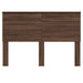 Tăblie cap cu headboard Stejar închis 140 cm Lemn compozit - WALTI WALTI