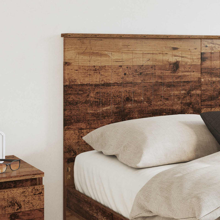 Tăblie cap cu headboard Lemn Vechi 140 cm Lemn compozit - WALTI WALTI