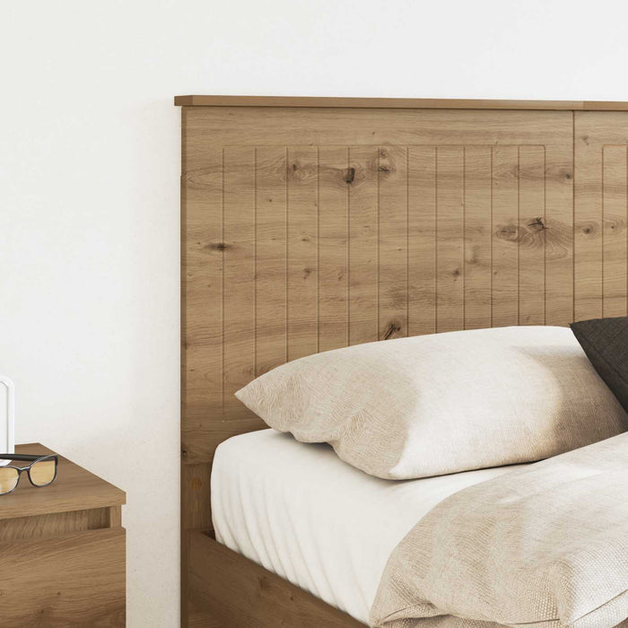 Tăblie cap cu headboard Stejar Artizanal 140 cm Lemn compozit - WALTI WALTI