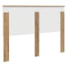 Tăblie cap cu headboard Stejar Artizanal 140 cm Lemn compozit - WALTI WALTI