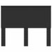 Tăblie cap cu headboard Stejar Negru 135 cm Lemn compozit - WALTI WALTI
