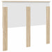 Tăblie cap cu headboard Stejar Sonoma 135 cm Lemn compozit - WALTI WALTI