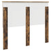 Tăblie cap cu headboard Stejar fumuriu 135 cm Lemn compozit - WALTI WALTI