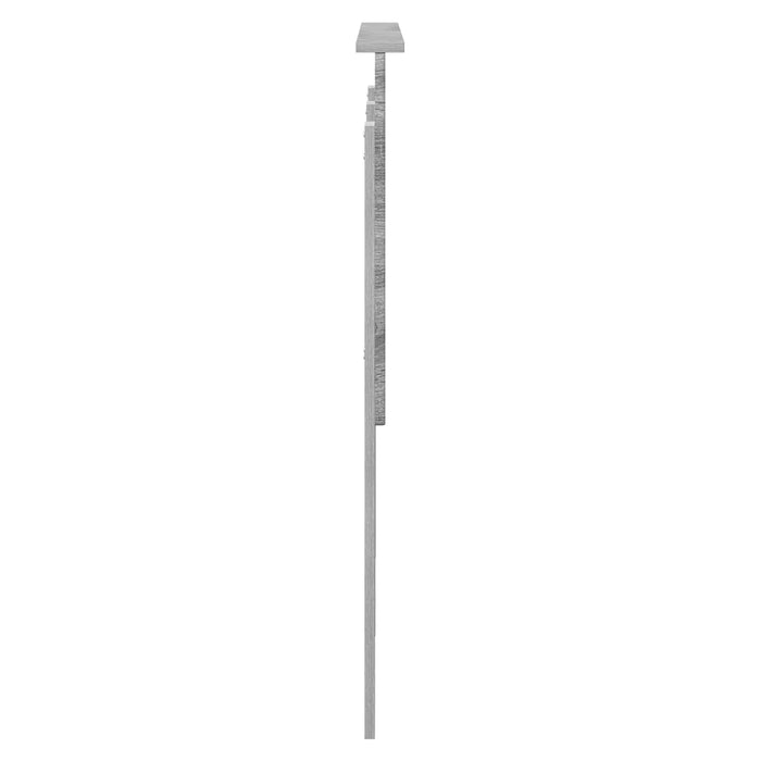 Tăblie cap cu headboard Gri Sonoma 135 cm Lemn compozit - WALTI WALTI